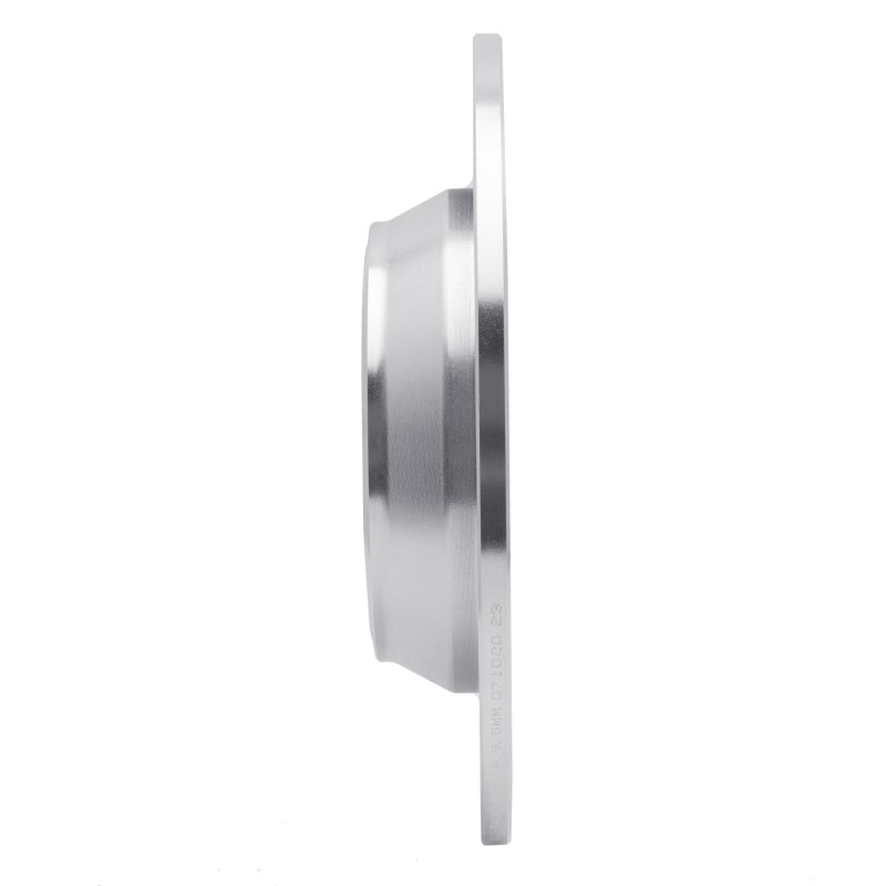 Ford Fusion Brake Rotor (1) - Rear Right - R1 Concepts - Drilled & Slotted - Silver - `13-`20